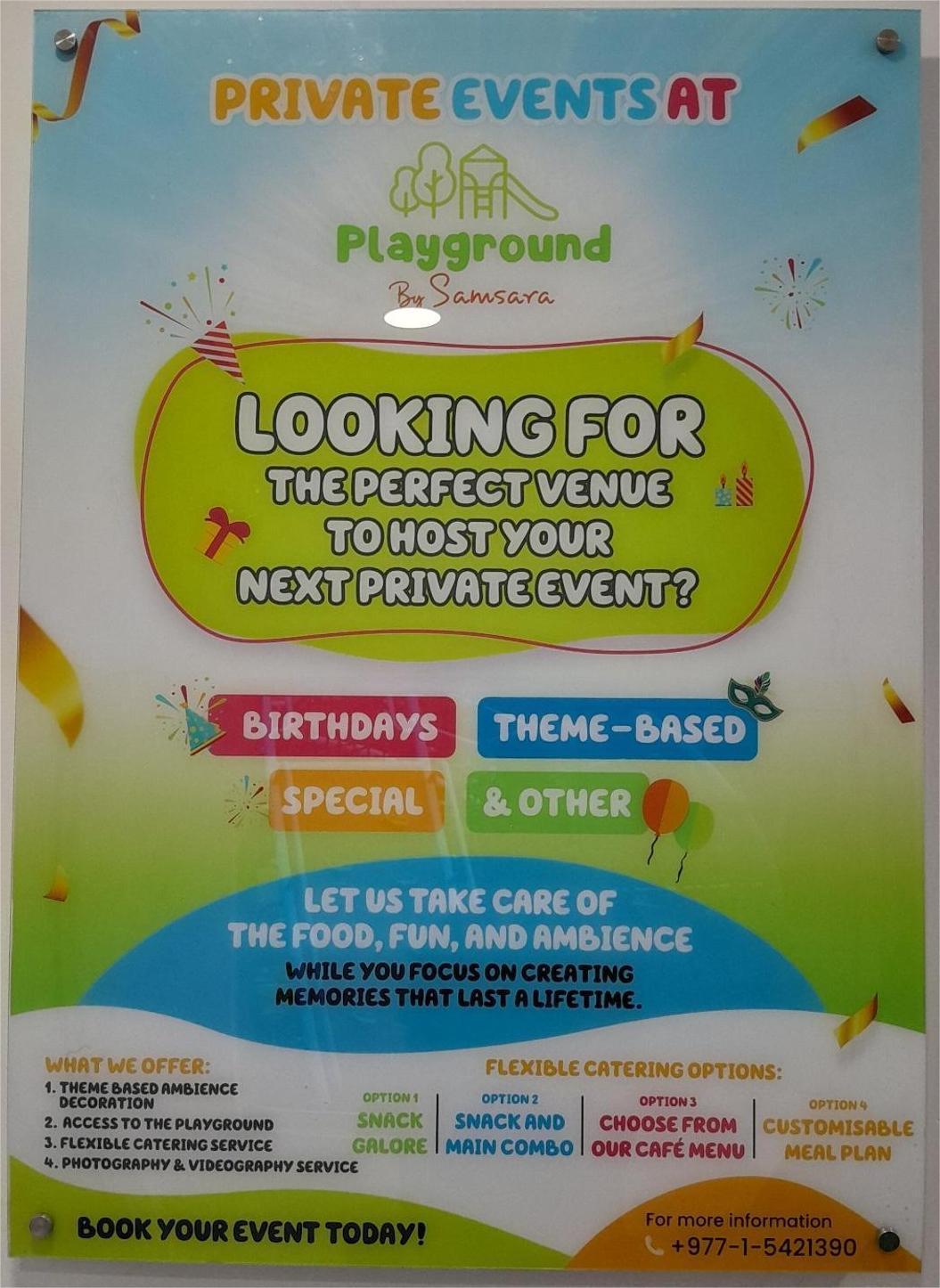 Private Event Details